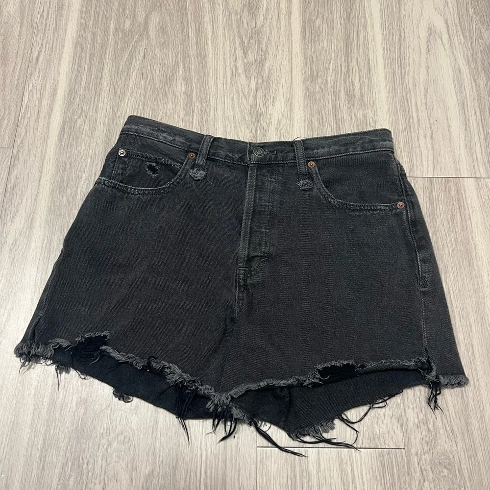 Free People‎ High Waisted Denim Shorts
